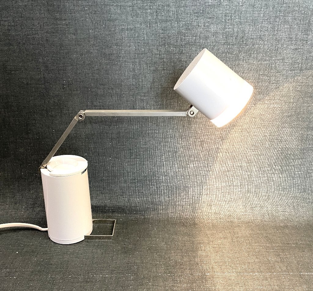 NANBU NA-101 Inklapbare tafellamp burolamp jaren '70 vintage, Bureaulamp, Overige merken, 42 cm, Inclusief lichtbron