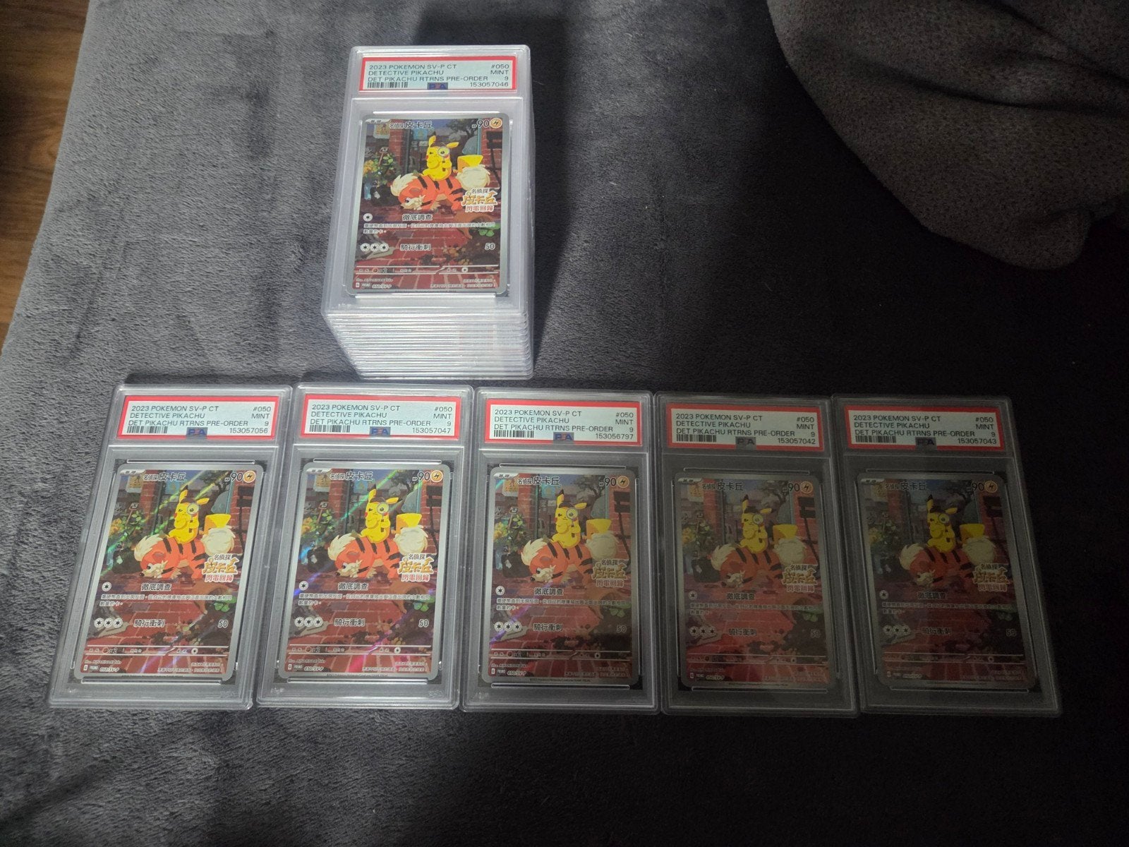 Detective pikachu chinese promo psa 9, Ophalen of Verzenden, Zo goed als nieuw