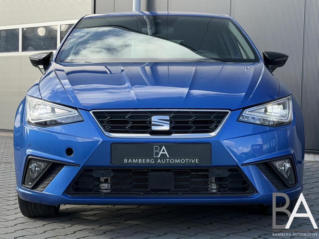 Seat Ibiza 1.0 EcoTSI FR Business|apple carplay|virtual|led, Gebruikt, Met garantie (alle), Blauw, Ibiza