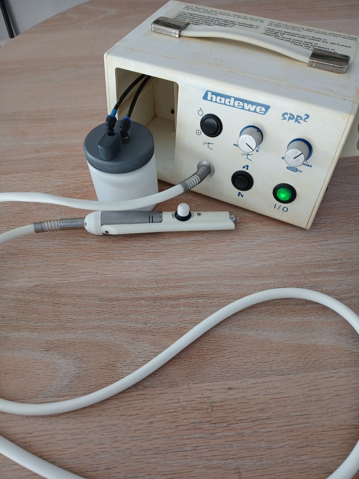 Hadewe SPR 2 spray, pedicure motor, pedicuremotor, Ophalen of Verzenden, Gebruikt, Hand- en Voetverzorging
