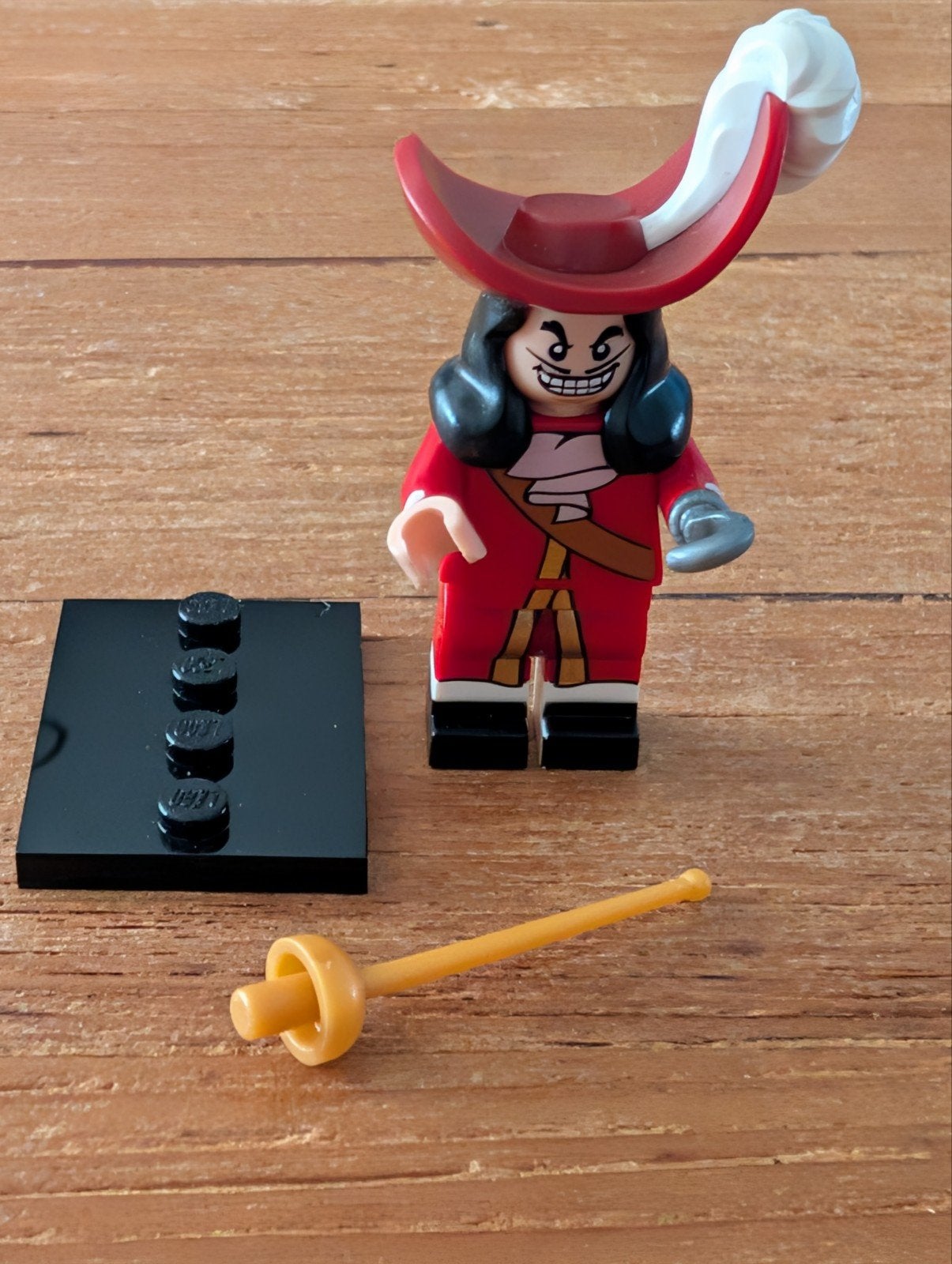 Lego Minifigures serie Disney 1/ Kapitein Haak, Lego, Ophalen of Verzenden, Zo goed als nieuw, Minifiguren serie
