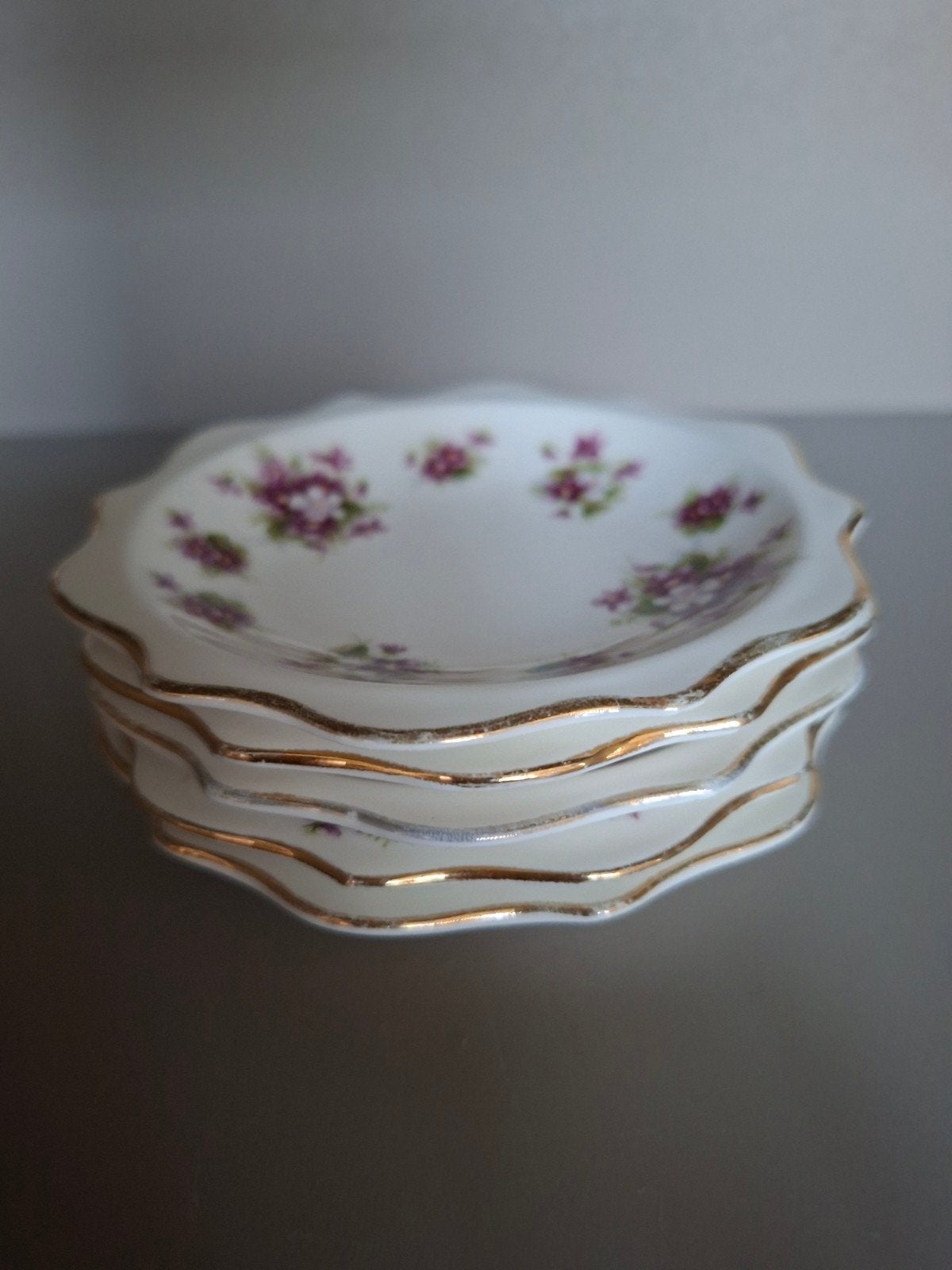 Royal Albert Sweet violets Petit fours, Ophalen of Verzenden