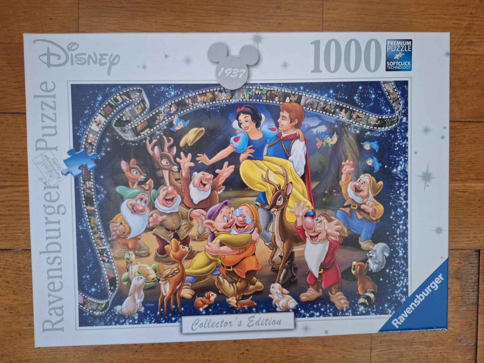 Ravensburger Disney Sneeuwwitje en de Zeven Dwergen Puzzel, Ophalen of Verzenden, 500 t/m 1500 stukjes, Zo goed als nieuw, Legpuzzel