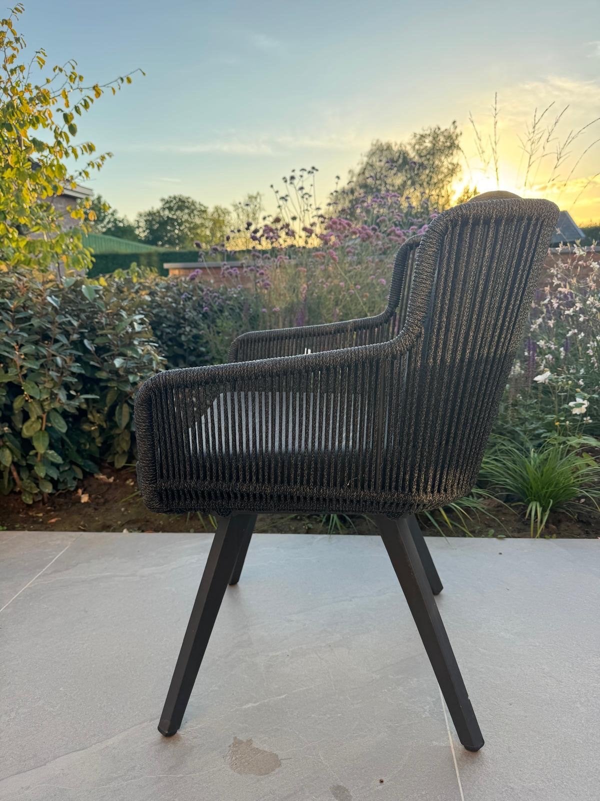 4seasons tuinstoel  per stuk €135,-, Tuin en Terras, Ophalen, Zo goed als nieuw, Overige materialen