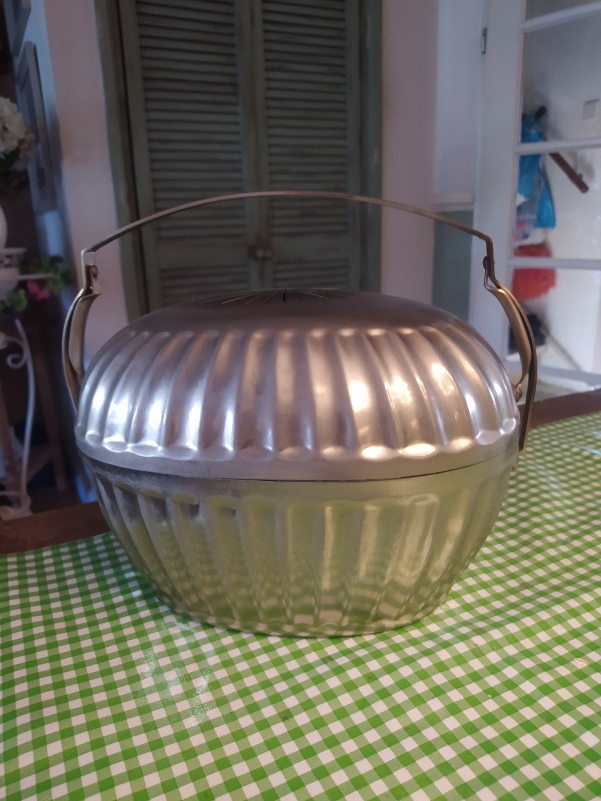 antieke vintage metawa Holland theemuts warmhouder, Antiek en Kunst, Ophalen of Verzenden