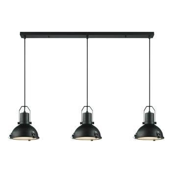 Nieuwe hanglamp - Karwei Magnus - Zwart - 3 spots, Ophalen of Verzenden, Nieuw, Metaal