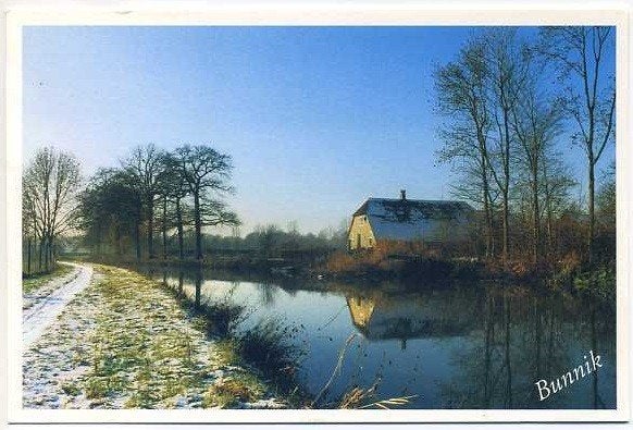 Bunnik - De Boshoeve langs de Kromme Rijn, Ophalen of Verzenden, Ongelopen, Utrecht