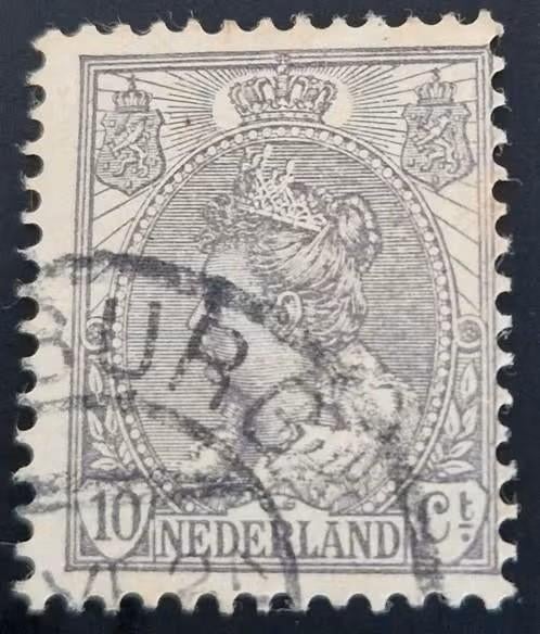 Nederland 1898 -1921 - nvph 62 - Koningin Wilhelmina, Postzegels en Munten, Verzenden, T/m 1940, Gestempeld