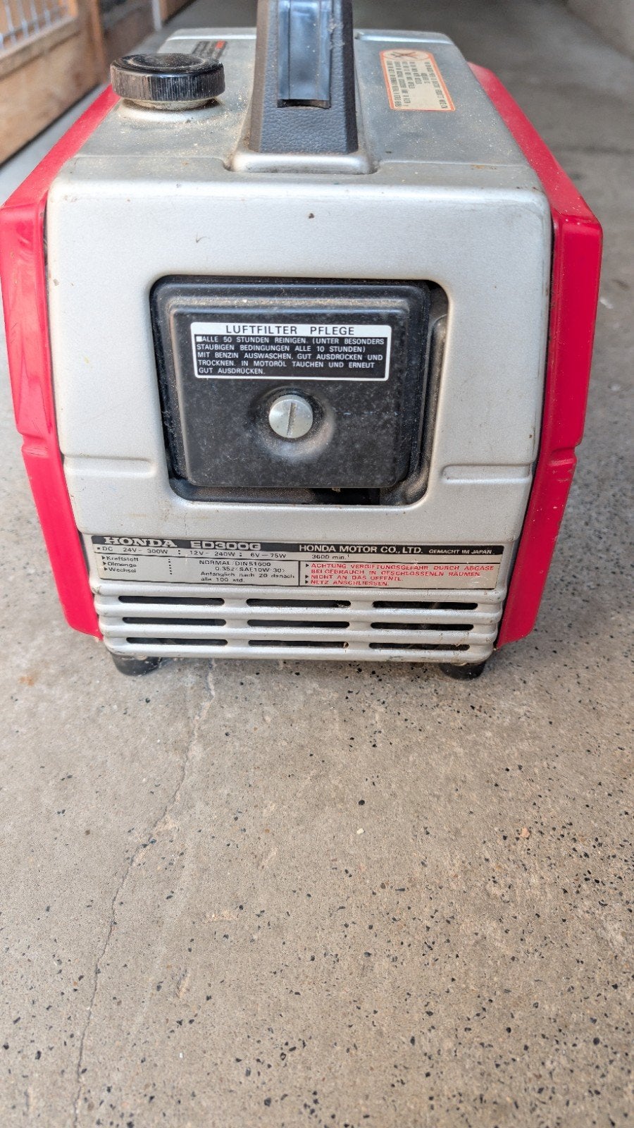 Honda ed300 Benzine Generator - Compact en Betrouwbaar, Ophalen, Minder dan 5 kVA, Benzine