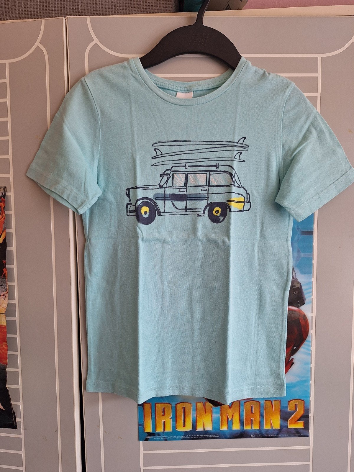 Zomers shirtje mt 140, Kinderen en Baby's, C&A, Ophalen of Verzenden, Zo goed als nieuw, Shirt of Longsleeve