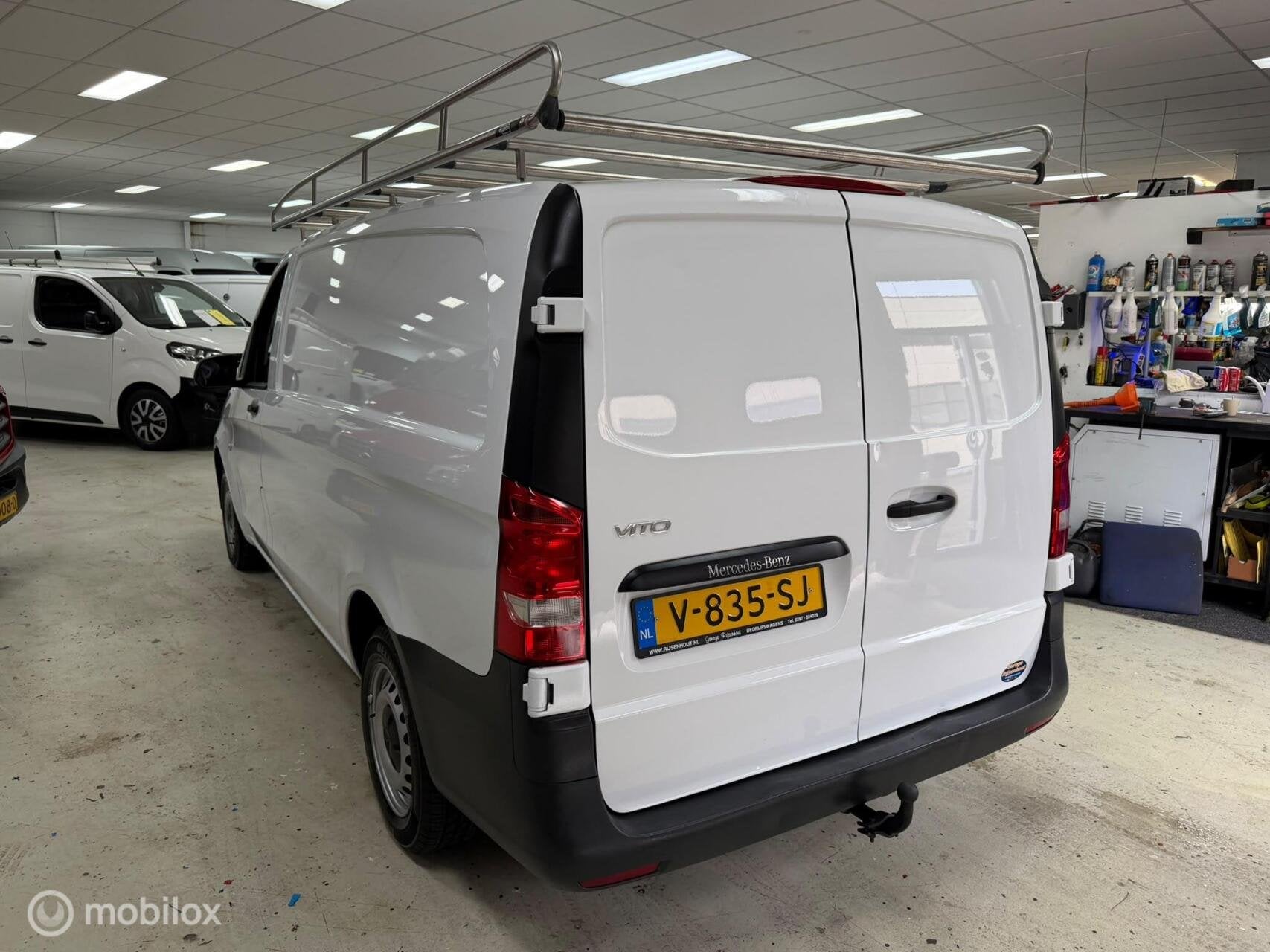 Mercedes Vito Bestel 109 CDI Economy, Auto's, Gebruikt, Euro 6, 4 cilinders, Wit