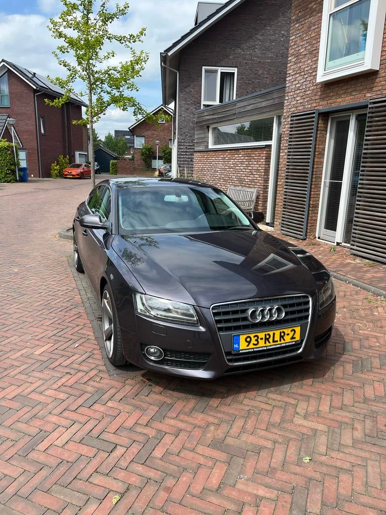 Audi A5 2.0 Tfsi Sportback gereviseerde motor, Zwart, 4 cilinders, 1984 cc, Origineel Nederlands