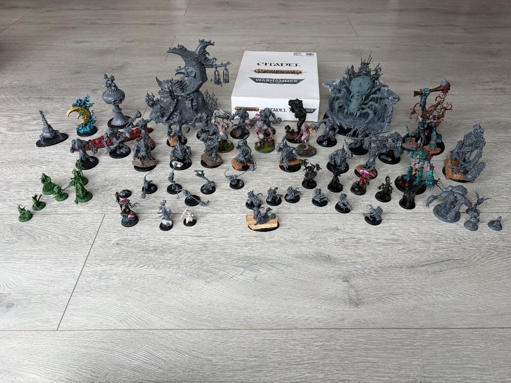 Gloomspite Gitz te koop (Warhammer), Hobby en Vrije tijd, Figuurtje(s), Warhammer, Ophalen of Verzenden, Zo goed als nieuw