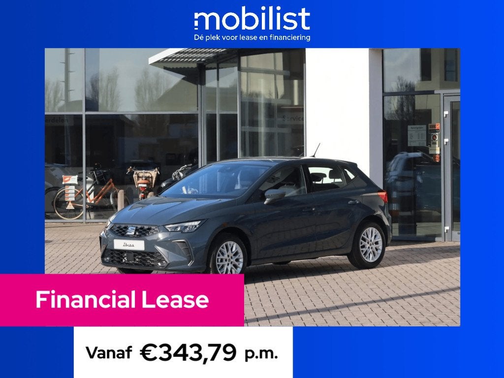 SEAT Ibiza 1.0 EcoTSI Style Plus (bj 2026), Stof, 95 pk, Ibiza, Parkeersensor