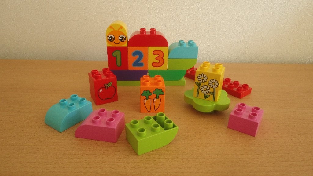 Te koop: Lego Duplo "Mijn Eerste Rups", nr.: 10831, Ophalen of Verzenden, Zo goed als nieuw, Complete set, Duplo