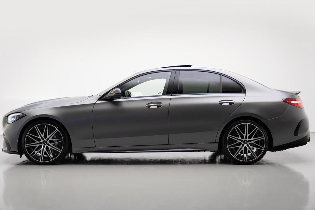 Mercedes-Benz C-klasse C43 AMG 4MATIC |Pano|Kuipstoelen|360, Automaat, 4 cilinders, Leder en Stof, 11 km/l
