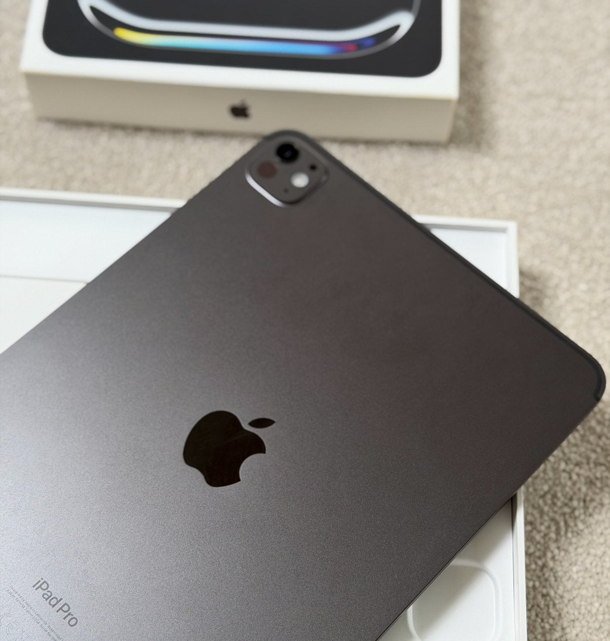  Apple Ipad pro 11 Inch M4 Space Black 256GB kort gebruikt, Computers en Software, Apple, Apple, Zwart, 11 inch