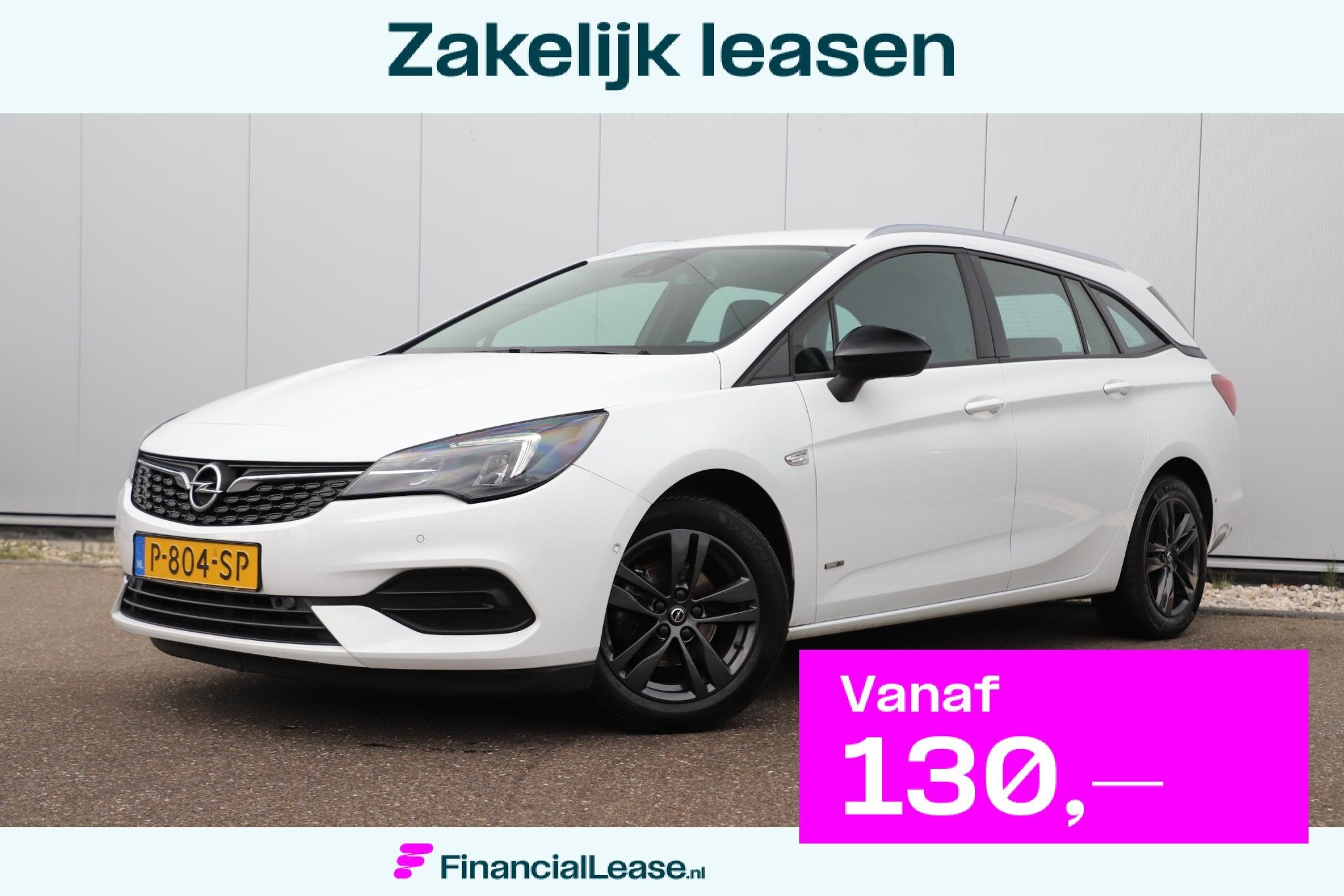 Opel Astra Sports Tourer 1.2 Design & Tech 110PK Navigatie A, Voorwielaandrijving, Stof, Gebruikt, Euro 6