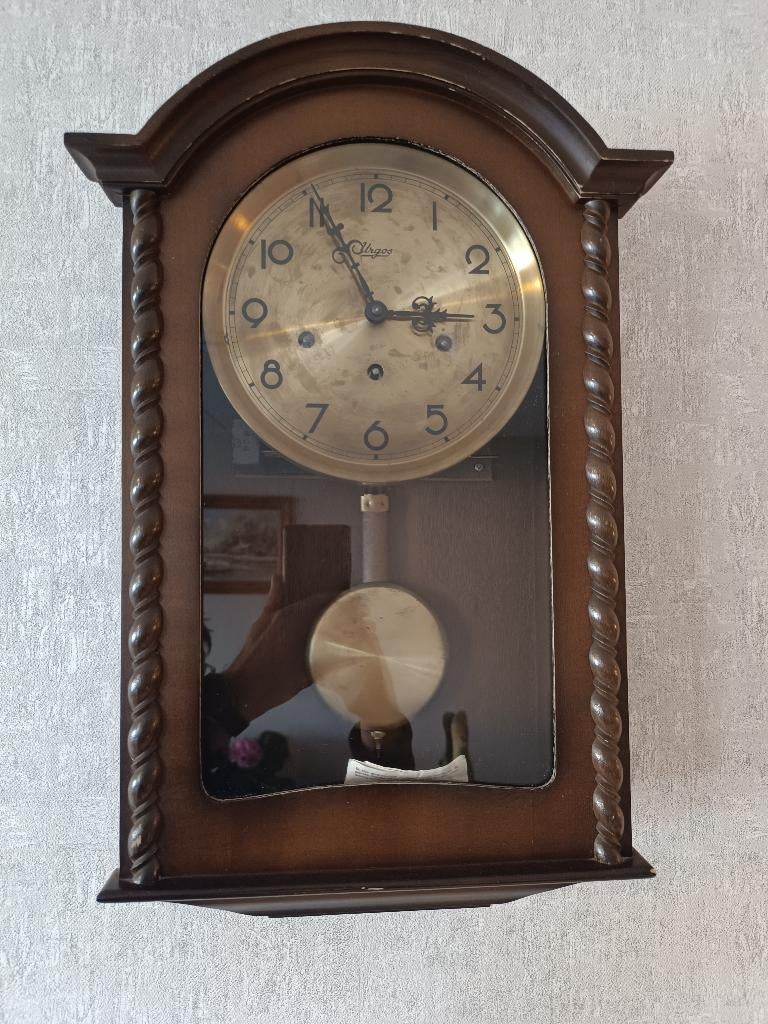 Wandklok, Ophalen, Zo goed als nieuw, Wandklok