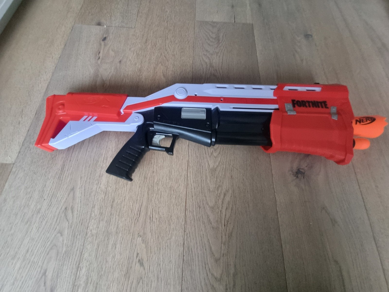 Nerf Fortnite TS Blaster (Tactical Shotgun), Ophalen of Verzenden, Gebruikt