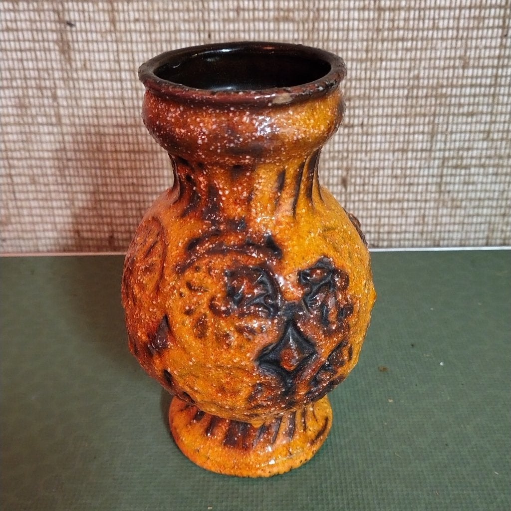 vintage Fat Lava vaas van Carstens Tonnieshof 7199-15, Ophalen of Verzenden