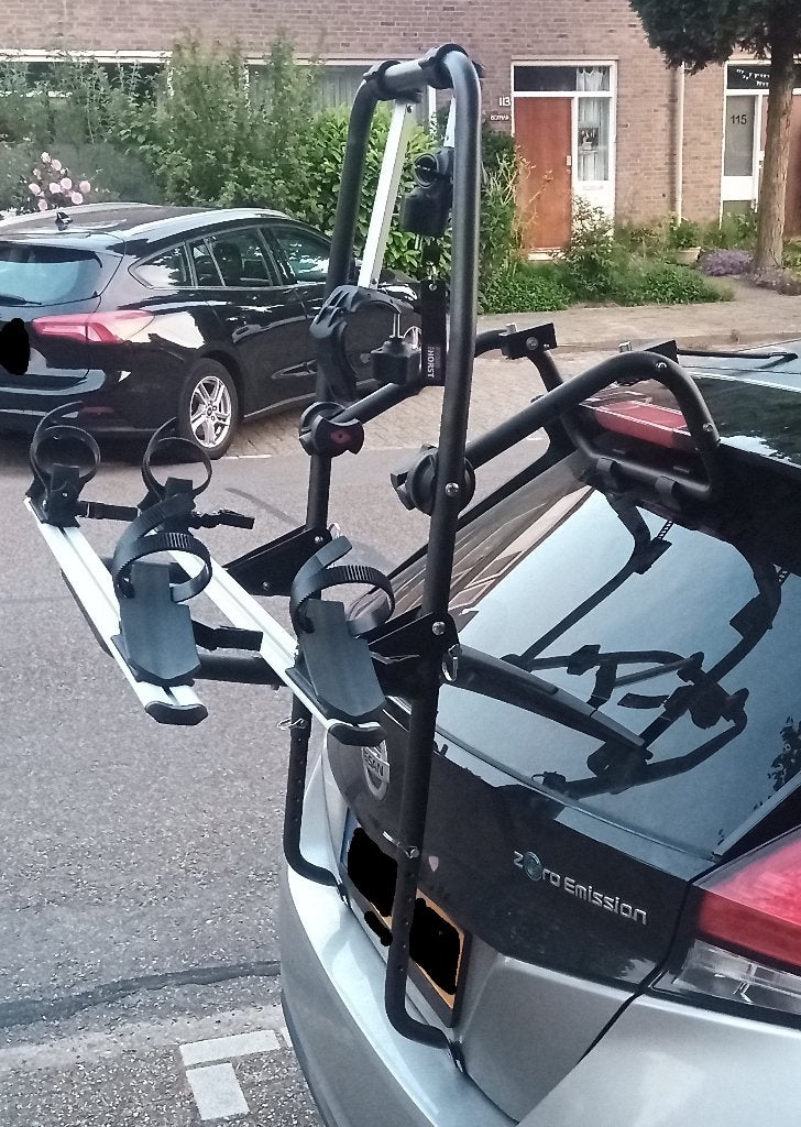Fietsendrager voor achterklep Menabo Polaris 2, Ophalen of Verzenden, Gebruikt, Achterklepdrager