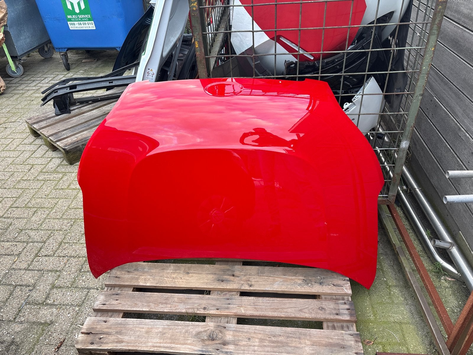 Kia Soul motorkap (2009) - Rood, nieuw gespoten, Auto-onderdelen, Ophalen, Kia, Voor, Motorkap