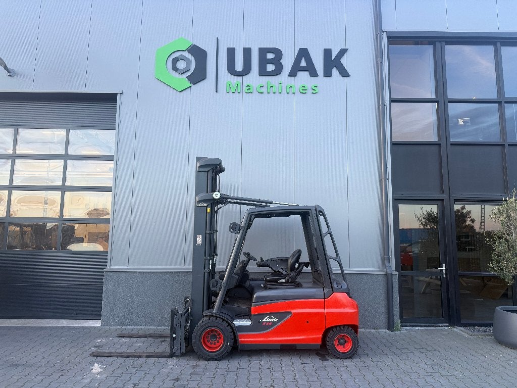 Linde E35 elektrische heftruck 'sideshift' 'vorkversteller', 3000 tot 4000 kg, Heftruck, Ophalen of Verzenden, Linde Fenwick