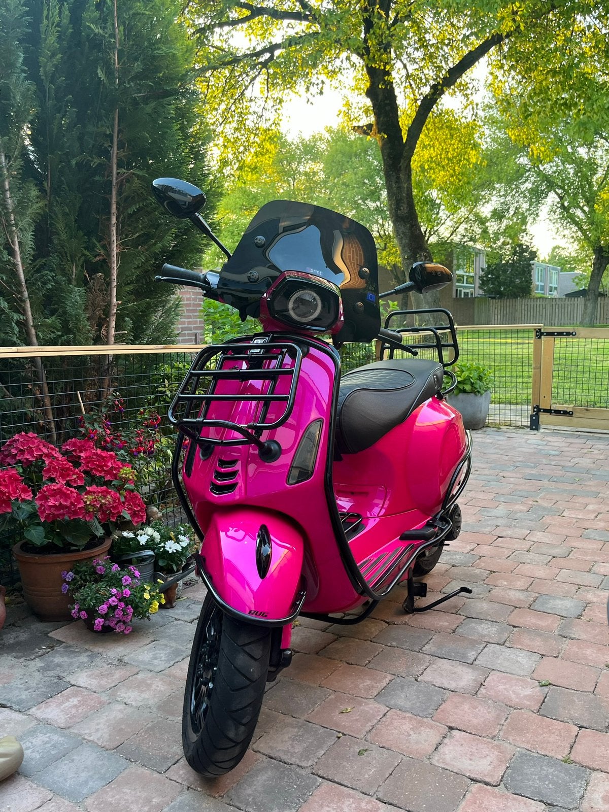 Vespa Sprint Custom Candy Pink, Ophalen, Gebruikt, Maximaal 45 km/u, Vespa S