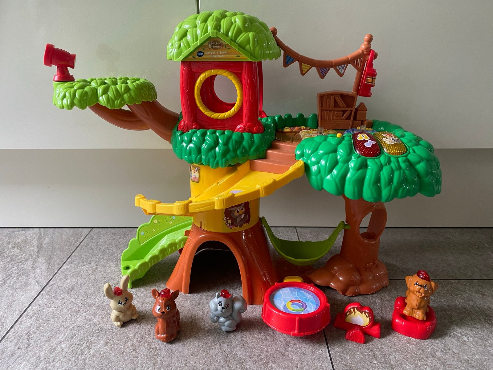 Zoef Zoef Dieren Boomhut Speelset, Ophalen, Gebruikt, Jongen of Meisje