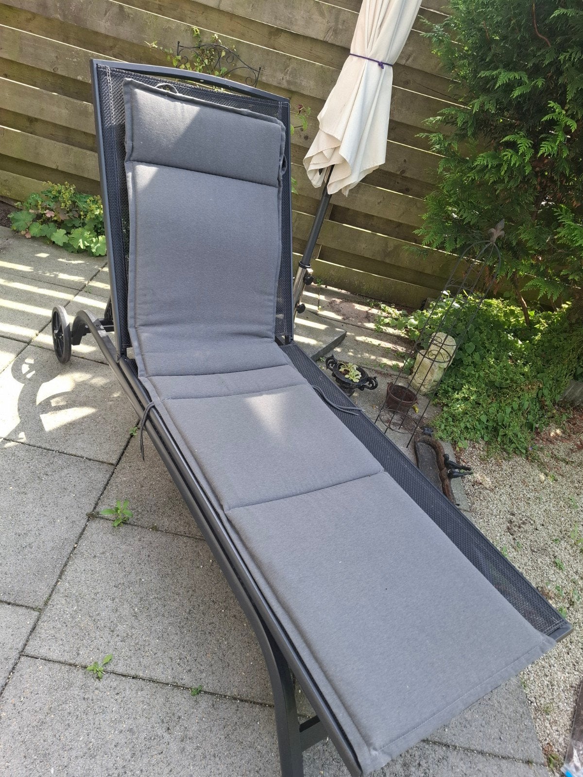 Ligbed, Tuin en Terras, Ligbedden, Ophalen, Zo goed als nieuw, Kunststof