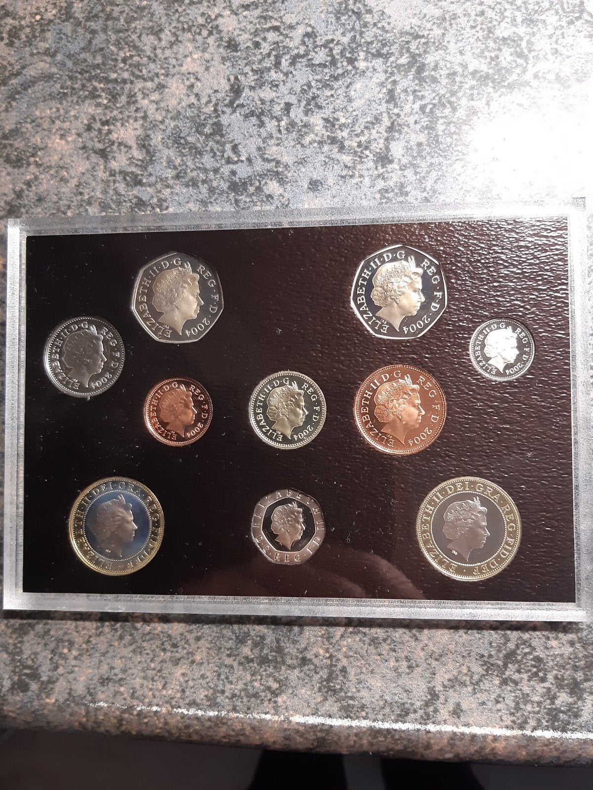 muntset UK 2004 kk f.25.9, Ophalen of Verzenden, Noord-Amerika