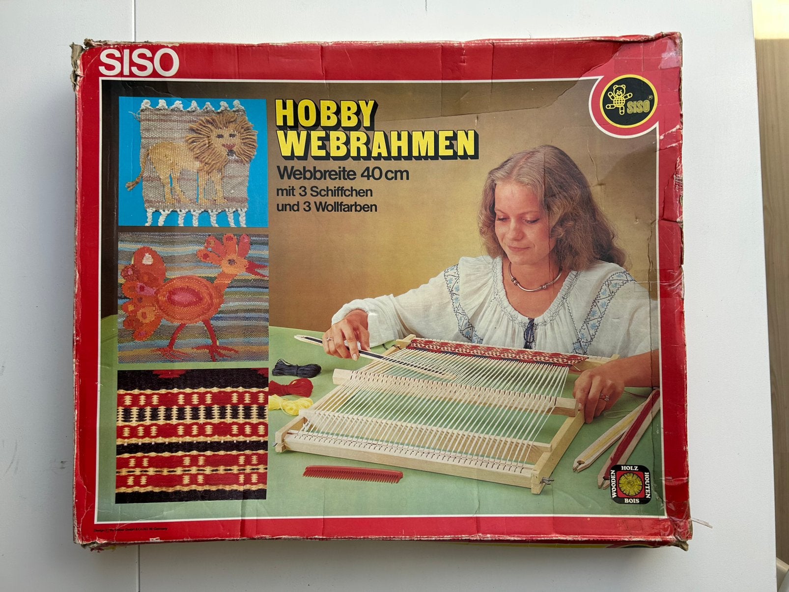 Weefraam., Hobby en Vrije tijd, Ophalen, Gebruikt, Spinwol