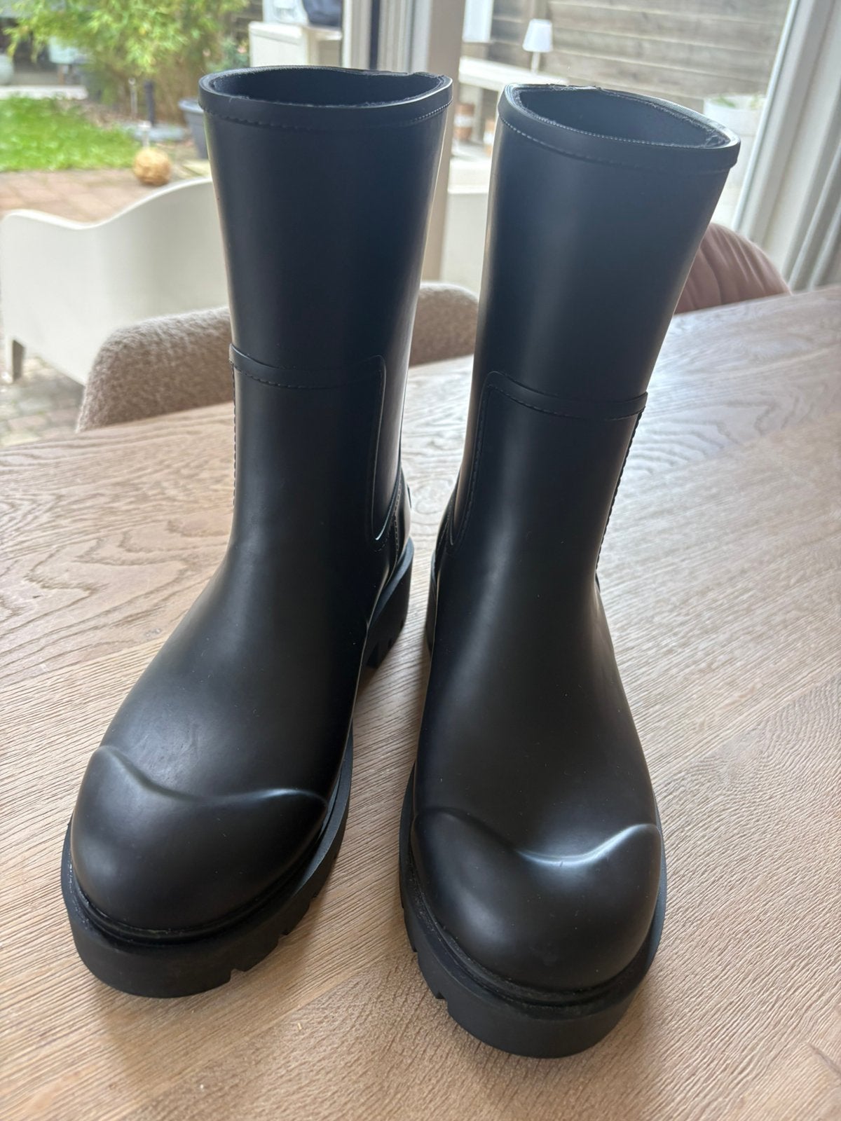 Calvin klein rubberen laarzen maat 40, Kleding | Dames, Schoenen, Hoge laarzen, Zwart, Nieuw, Ophalen of Verzenden