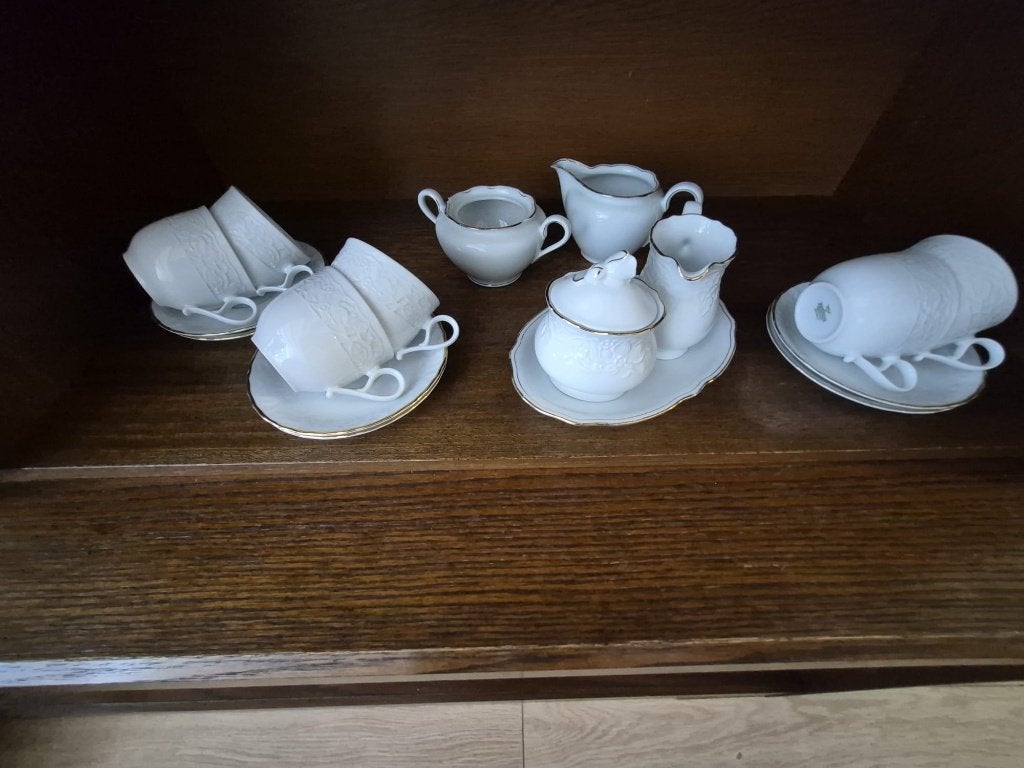 Mitterteich Princess Gold Servies – 6-persoons, Ophalen, Zo goed als nieuw, Bord(en), Overige stijlen