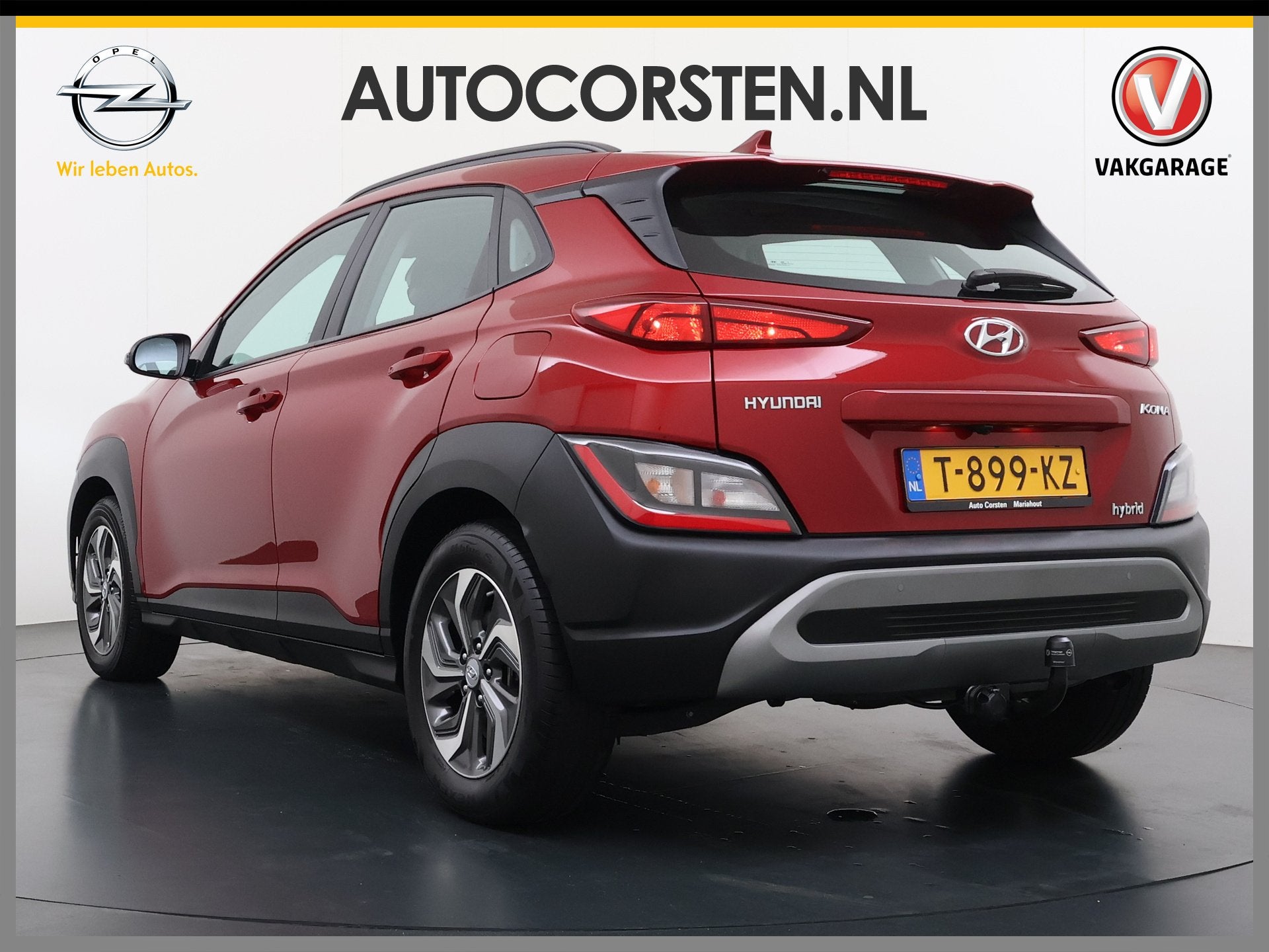 Hyundai KONA 1.6GDI HEV Hybride Autom. Trekhaak Adap.Cruise, Stof, Gebruikt, Origineel Nederlands, 26 km/l