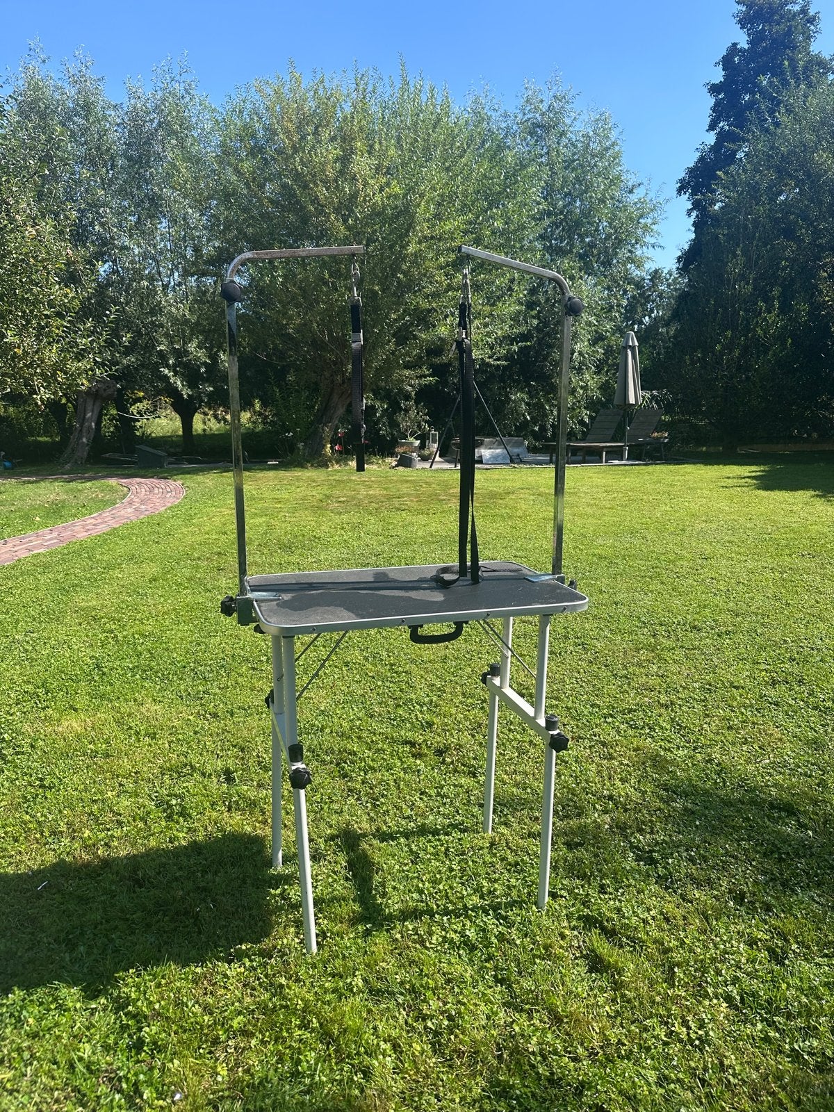 Trimtafel, Ophalen, Gebruikt