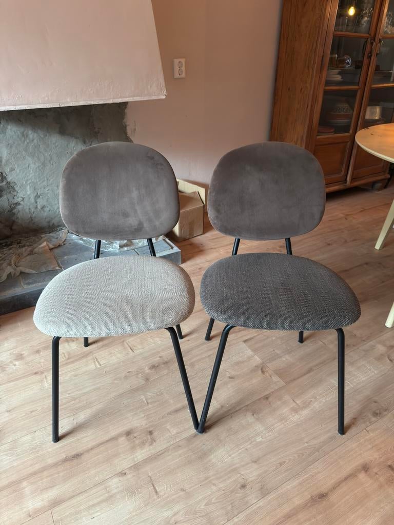 Stoel loods 5 twee stuks, Huis en Inrichting, Ophalen, Zo goed als nieuw, Stof, Twee