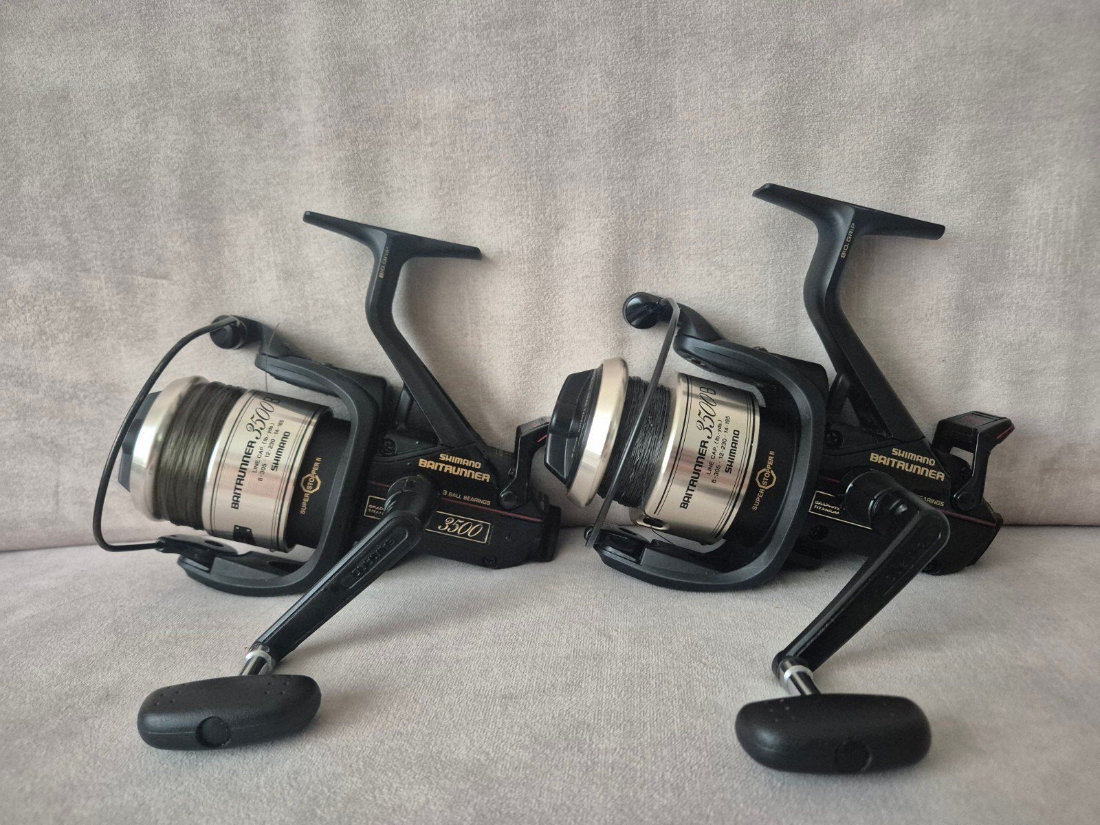 Shimano 3500B molens, Watersport en Boten, Hengelsport | Karpervissen, Ophalen of Verzenden, Zo goed als nieuw, Molen