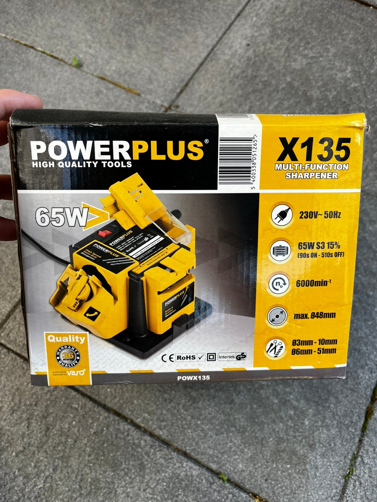 Nieuw in doos multifunctionele slijpmachine Power Plus X135, Ophalen of Verzenden, Nieuw