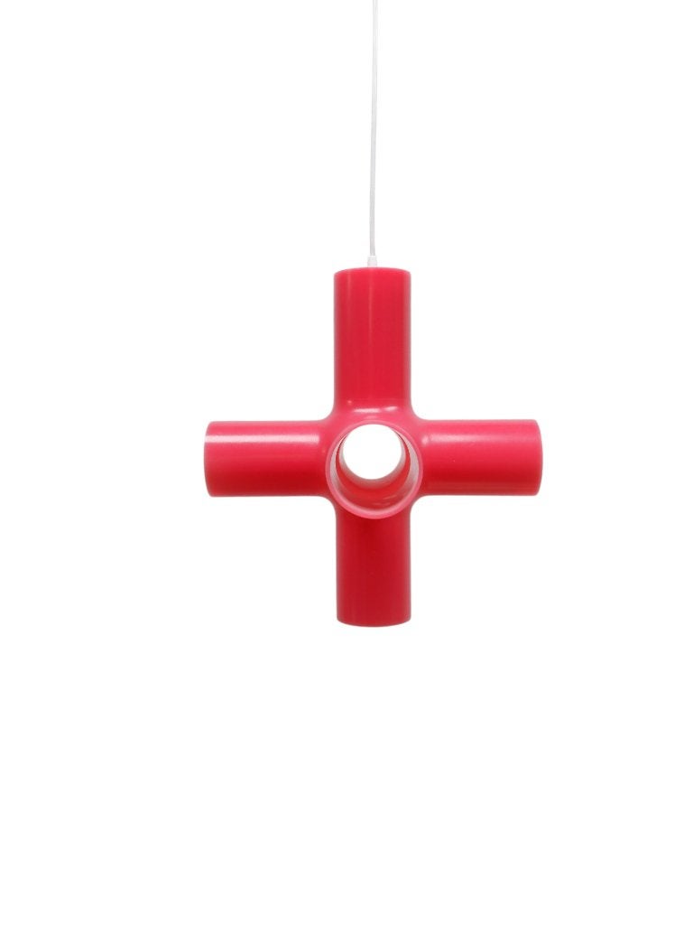 Crosslight hanglamp van Jan Melis en Ben Oostrum, Kunststof, Gebruikt, Rijksstraatweg 37 Wilp, 55concept.nl@gmail.com