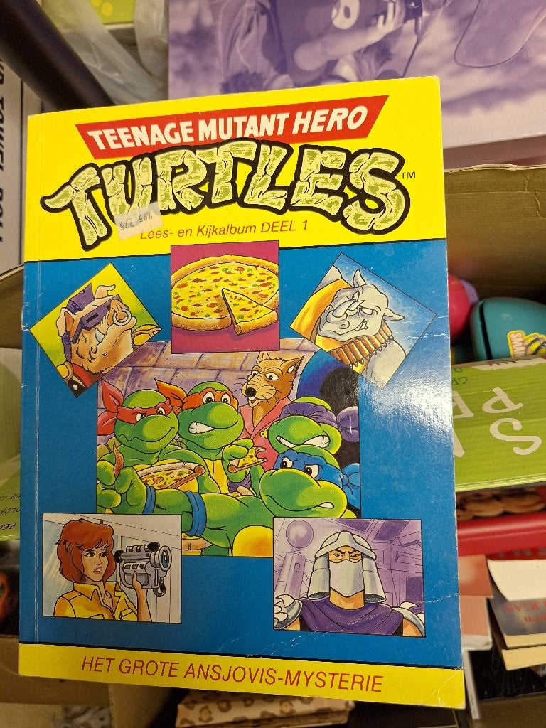 TMNT comic 1990, Europa, Ophalen, Gelezen, Eén comic