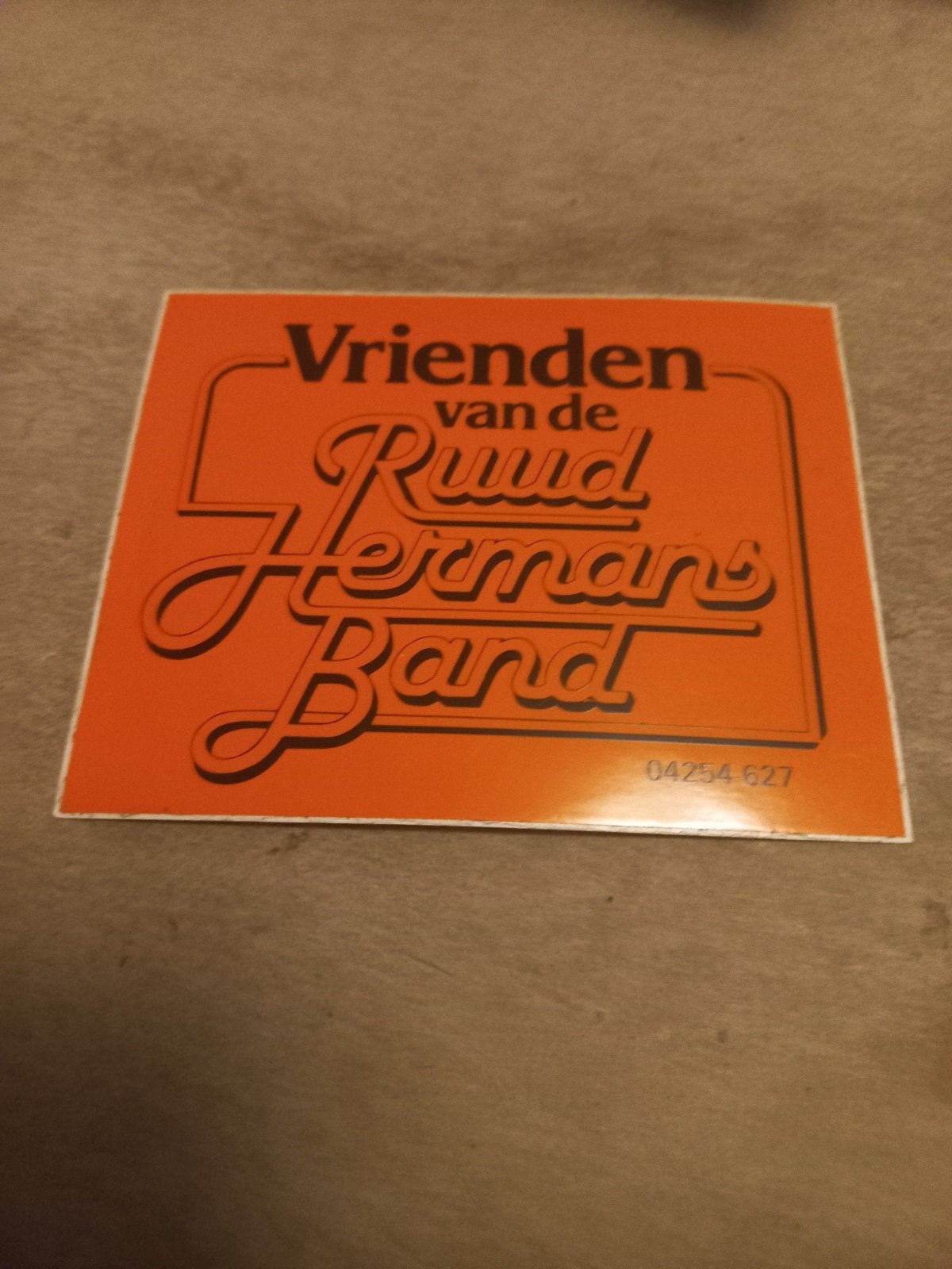 Vrienden van de Ruud Hermans Band Sticker, Ophalen of Verzenden