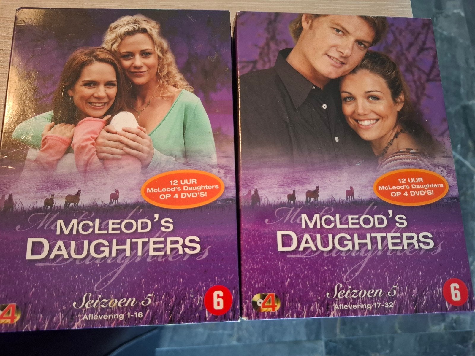 Mcleod's Daughters seizoen 5 deel 1 en 2, Vanaf 12 jaar, Ophalen of Verzenden, Zo goed als nieuw, Komedie
