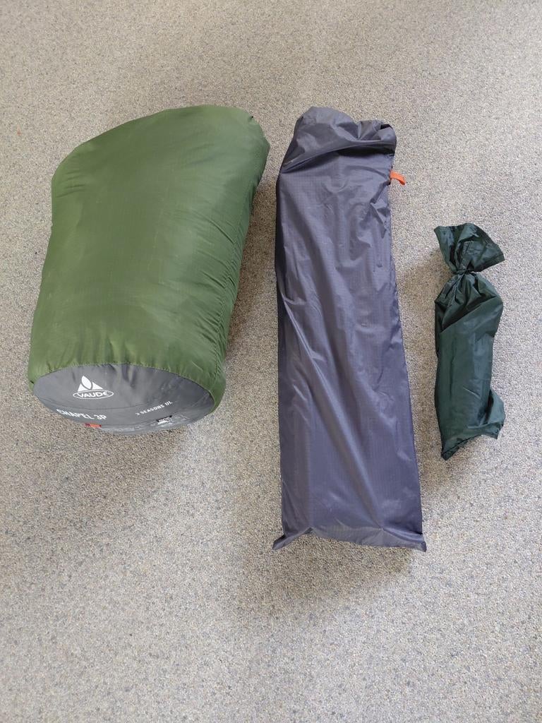 Vaude Chapel 3P 3 Seizoenen UL Tent - nieuw, Ophalen of Verzenden, Nieuw, Tot en met 3