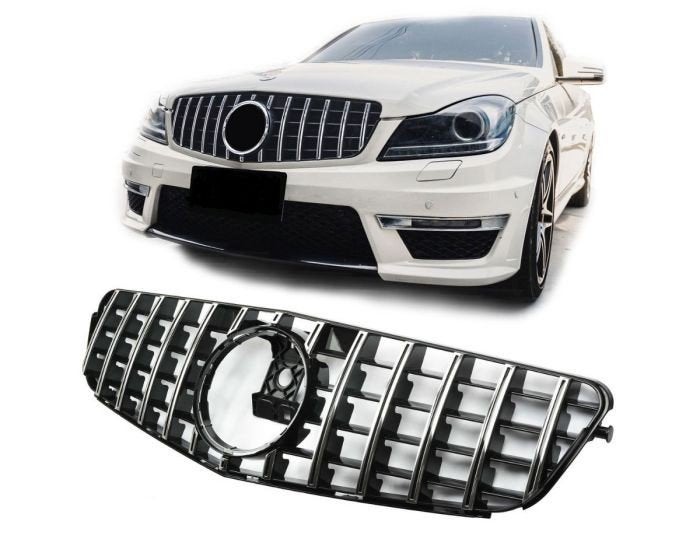 mercedes w204 pan America grill met gaas en ster, Auto-onderdelen, Ophalen, Nieuw, Bumper