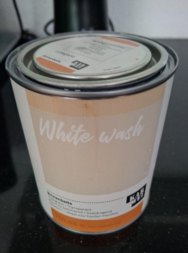 white wash beits, Ophalen, Wit, Beits, Zo goed als nieuw