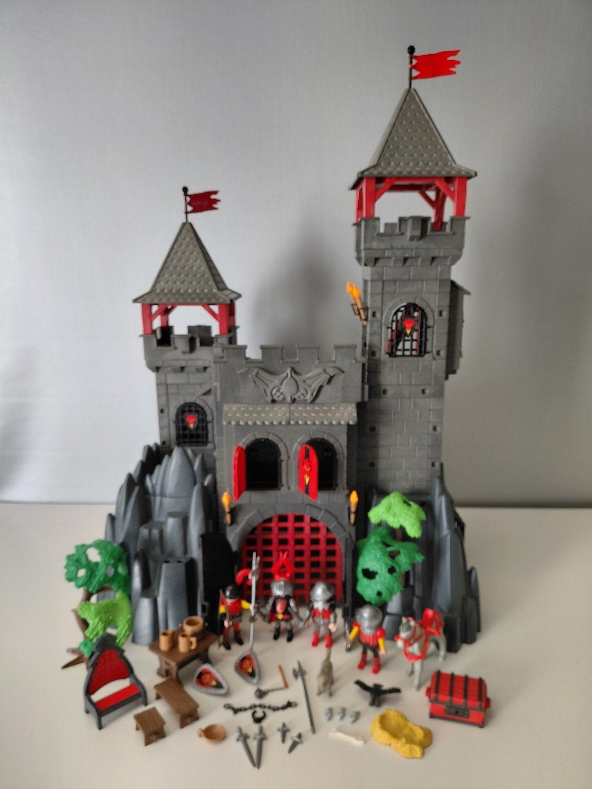 playmobil draken kasteel 3269, Ophalen of Verzenden, Gebruikt, Complete set