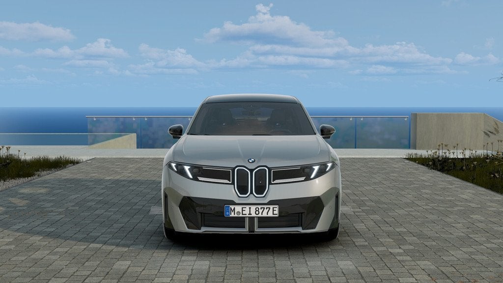 BMW iX3 40 eDrive M Sport / Panoramadak / Trekhaak / Head-Up, Auto's, BMW, Automaat, Achterwielaandrijving, Zwart, Leder