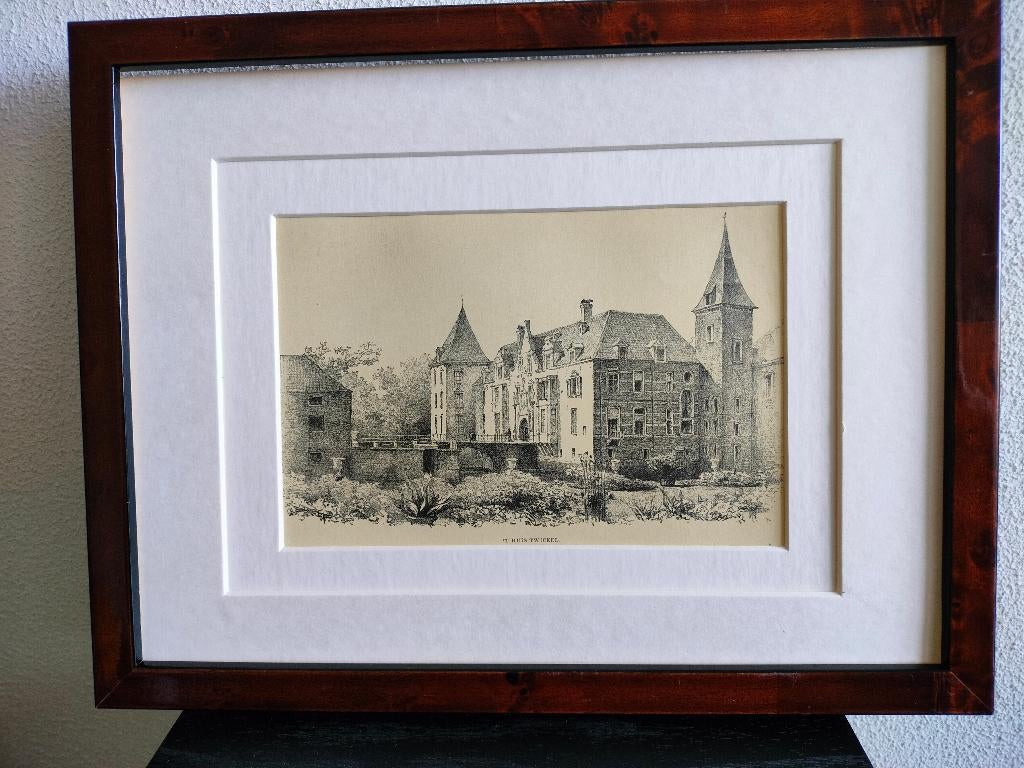 Craandijk Litho 't Huis Twickel (125), Antiek en Kunst, Ophalen of Verzenden